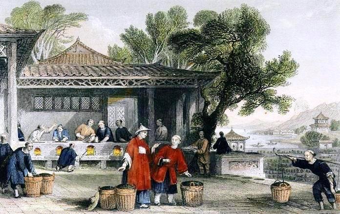торговля чаем в династию Цин