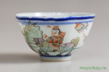 Antique cup # 889 hand-painted 40 ml