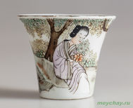 Antique cup # 904 hand-painted 70 ml