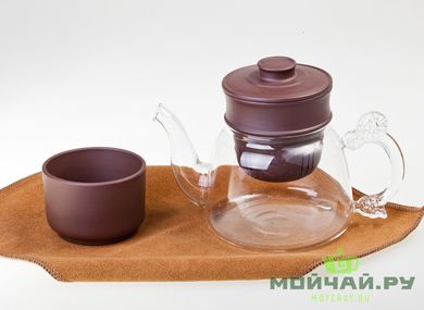 Teapot capillary infusion system 600 ml refractory glass