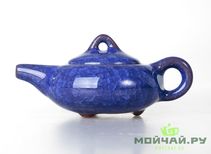 Teapot # 2511 ceramic glaze «ice crack»150 ml