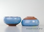 Tea ware set # 798 ceramic glaze «ice crack» teapot 150 ml 6 cups 50 ml 