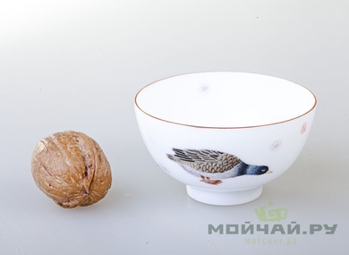 Cup #  2706 Jingdezhen porcelain hand painting 90 ml