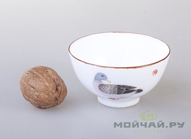 Cup #  2707 Jingdezhen porcelain hand painting 85 ml