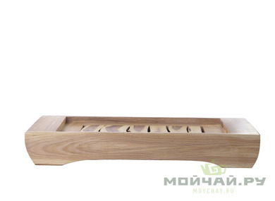 Handmade tea tray # 514  wood
