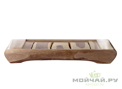 Handmade tea tray # 513  wood