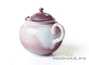Teapot # 18618 porcelain handmade painting 140 ml