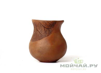 Vessel for mate kalabas  # 19567 clay 25 g