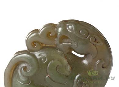 Decoration amulet of jade # 20472 stone 60 g