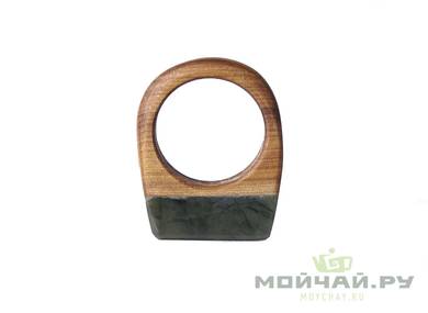 Ring Rowan  Sayan pebble jade # 20524 woodstone