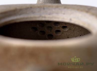 Teapot # 21649 yixing clay wood firing 176 ml