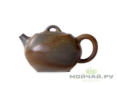 Teapot # 21650 wood firing yixing clay 176 ml
