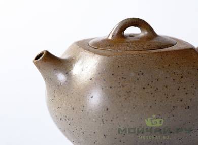 Teapot # 21637 yixing clay wood firing 176 ml