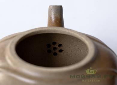 Teapot # 21672 yixing clay wood firing 170 ml