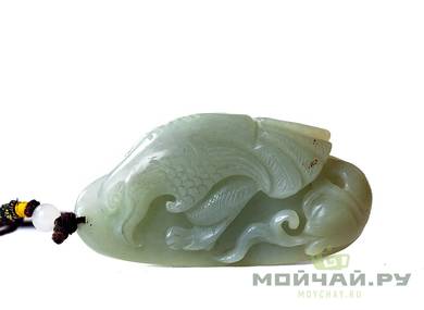 Stone carving jade amulet  # 21779