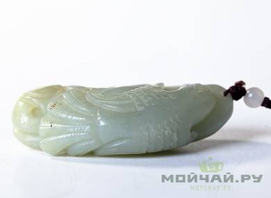 Stone carving jade amulet  # 21779
