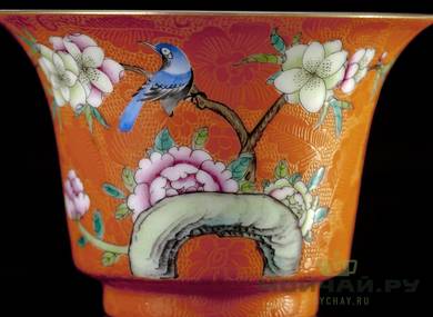 Gaiwan # 21823 jindezhen porcelain hand brush 123 ml