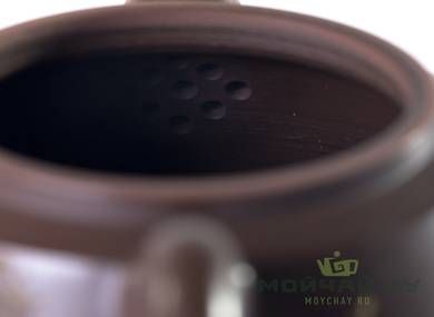 Teapot # 22092 Qinzhou ceramics wood firing 185 ml