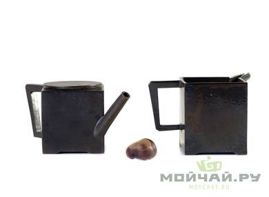 Teaset # 22285 glazed yixing clay teapot 220 ml gundaobey 242 ml