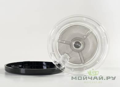 Teapot gongfu teapot " Moychaycom " # 22866 plasticglass 500 ml