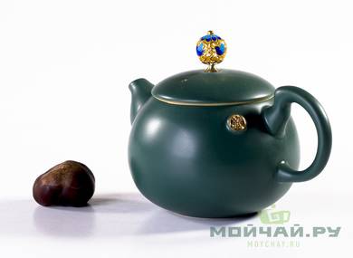 Set for tea ceremony 12 items # 22965 porcelain : 8 cups 54 ml teamesh gundaobey 200 ml gaiwan 135 ml teapot 180 ml