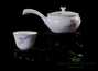 Set for tea ceremony 10 items # 23376 porcelain: 6 cups 65 ml teamesh gundaobey 236 ml teapot 150 ml gaiwan 125 ml