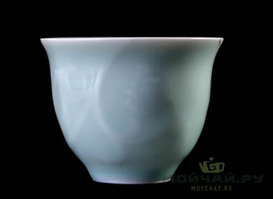Set for tea ceremony 10 items # 23386 porcelain: teapot 230 ml gundaobey 180 ml teamesh vase six cups 56 ml