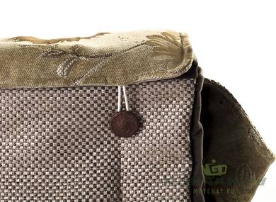 Textile bag for storage and transportation of teaware # 23447