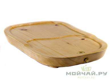 Handmade tea tray # 23593 wood Pine
