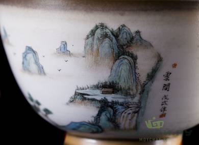 Cup # 23836 ceramic hand painting 200 ml