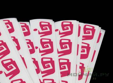 Sticker "Moychay" pink 36*50 mm