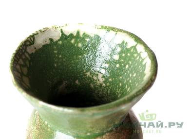 Vessel for mate kalabas # 24432 ceramic