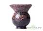 Vessel for mate kalabas # 24418 ceramic