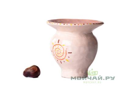 Vessel for mate kalabas # 24454 ceramic