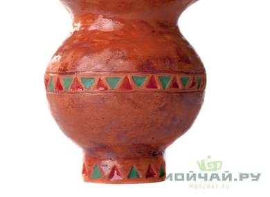 Vessel for mate kalabas # 24448 ceramic