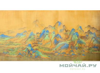 Cha Xi canvas for tea ceremony # 24761