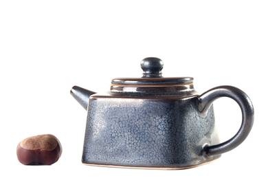 Teapot # 24978 ceramic wood firing 230 ml