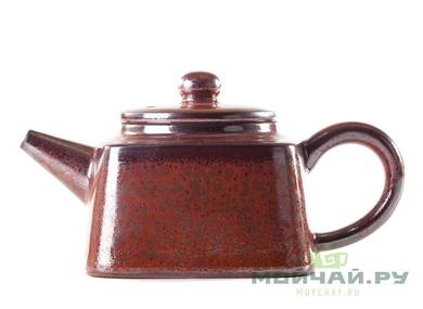 Teapot # 24973 ceramic wood firing 200 ml