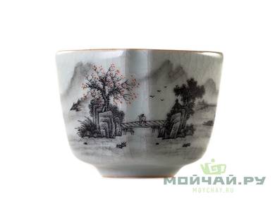 Cup # 25342 ceramic hand painting 100 ml