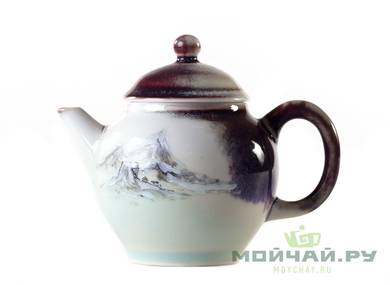 Teapot # 25091 hand painting porcelain 130 ml