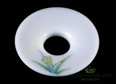 Cup with stand # 25280 porcelain hand painting 75 ml