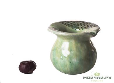 Vessel for mate kalabas # 25582 ceramic