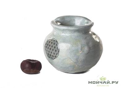 Vessel for mate kalabas # 25580 ceramic