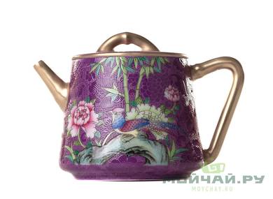 Teapot # 26301 Jingdezhen porcelain hand painting 265 ml