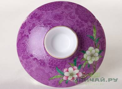Gaiwan # 26289 Jingdezhen porcelain hand painting 165 ml