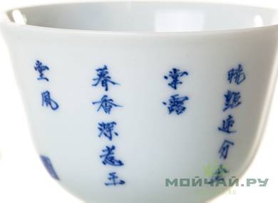 Cup # 26272 Jingdezhen porcelain hand painting 65 ml