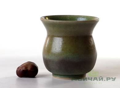 Vessel for mate kalabas # 26426 ceramic