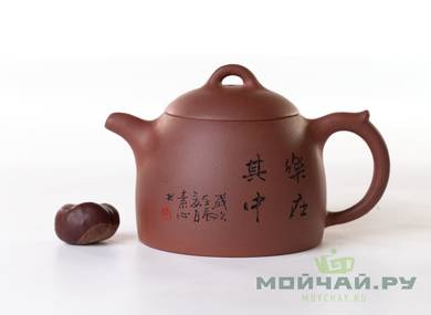 Teapot # 26445 yixing clay 325 ml