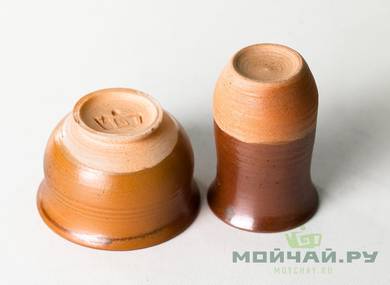 Aroma cup set # 28353 wood firingceramic 6040 ml