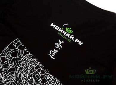 Female t-shirt "Moychayru" black